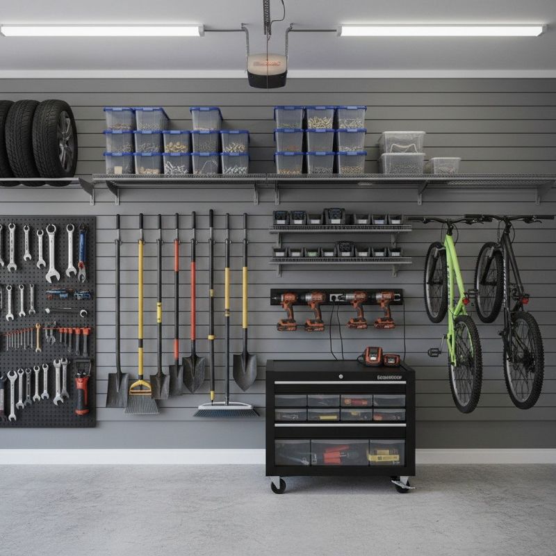 Garage Shelves Installation in Arlington, VA